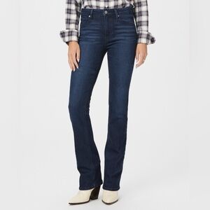 Paige Manhattan boot cut dark wash size 28